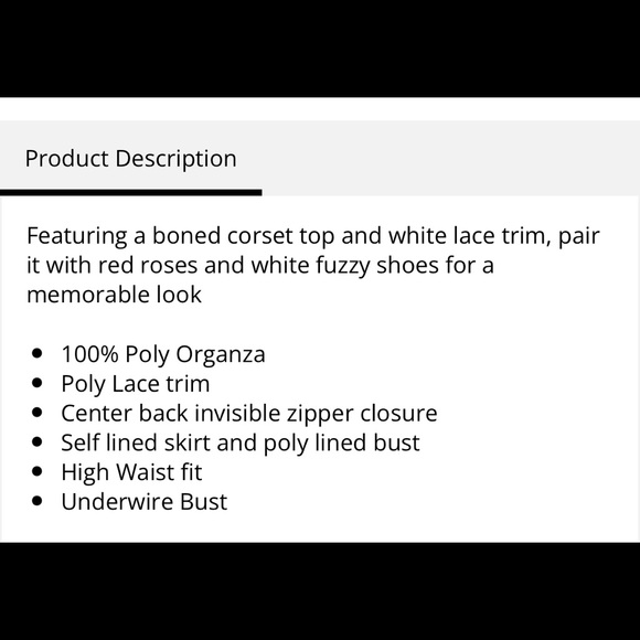 Selkie jingle bell rock French corset dress - Picture 4 of 6